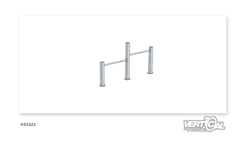 Kids Double Pull Up Bar 