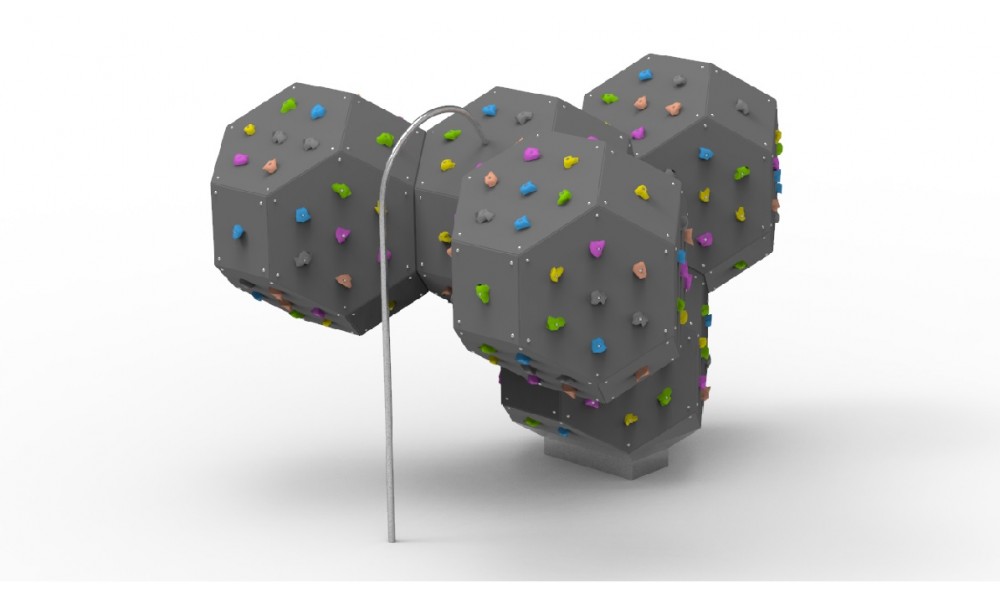 Fivefold Climbing Cube with...