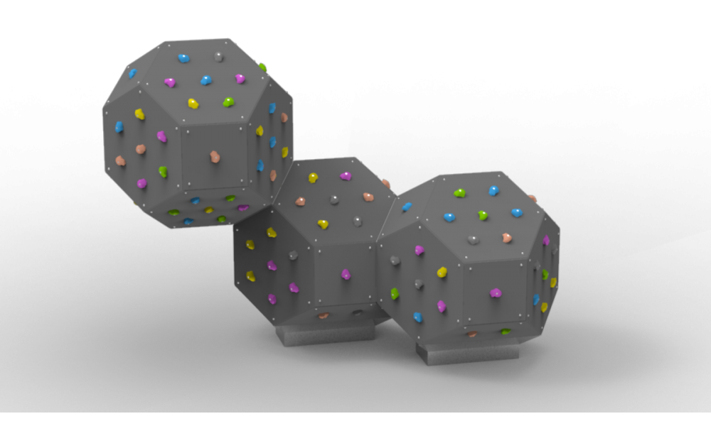 Triple Climbing Cube with...