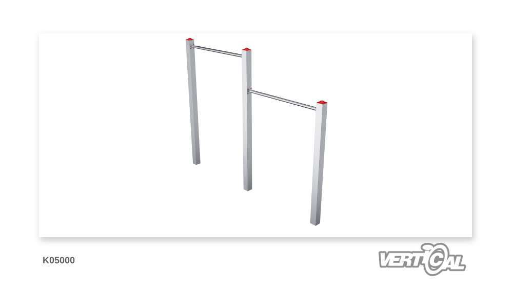 playfit Double horizontal bar