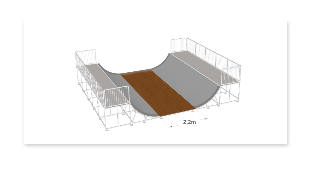 Austausch Unterfahrbelag...