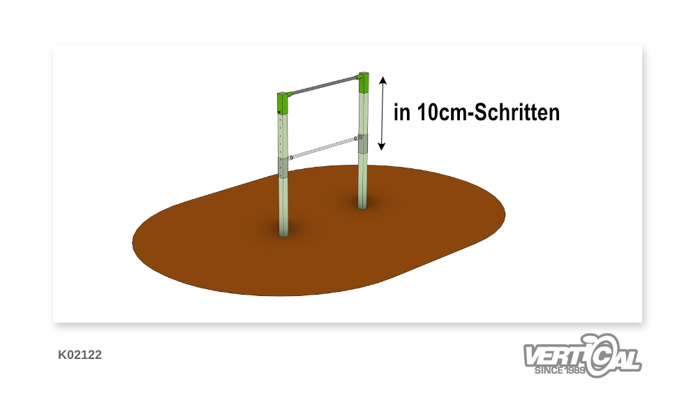 Barre fixe réglable en...