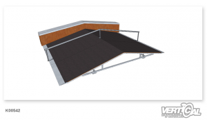 Roof Box 600 (1.32m+2.4m) + Ledge 600 + Rail R