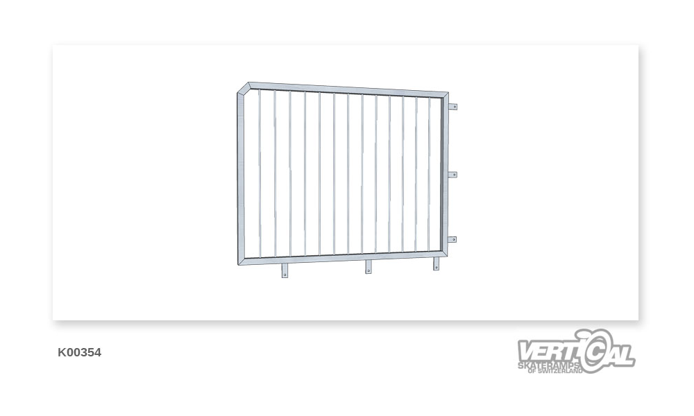 Security side railing (left...