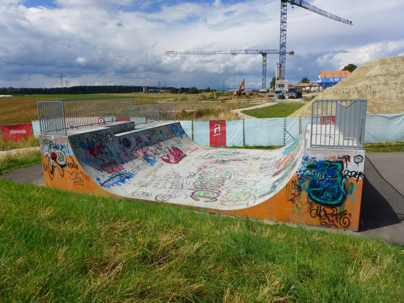 CH Le Mont-sur-Lausanne – Révision du skatepark en béton modulaire préfabriqué