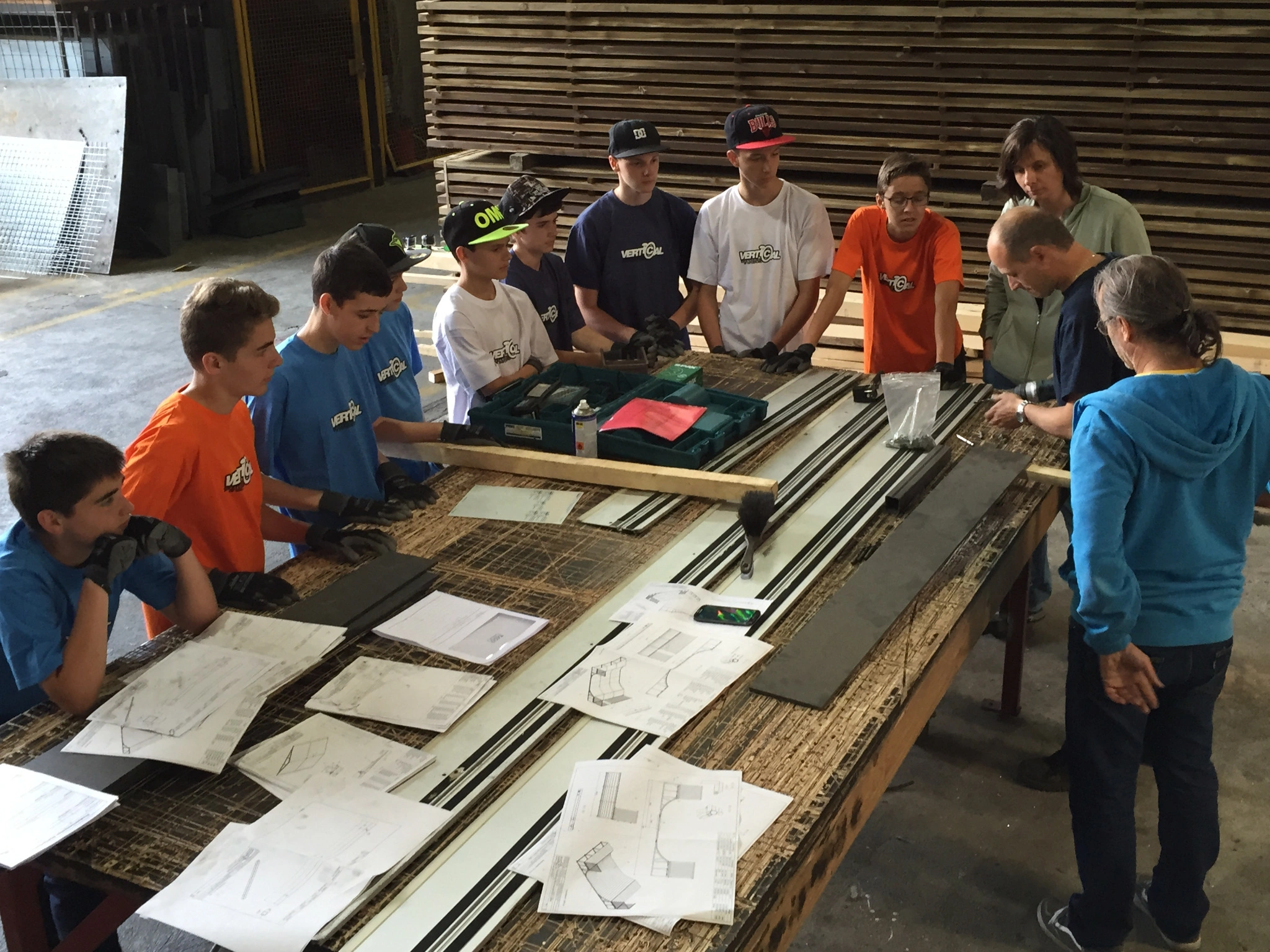CH Trimmis – Atelier et microrampe