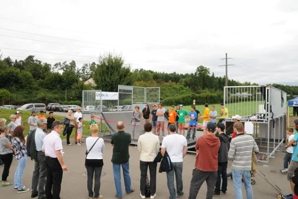 Planning, assembly, and inauguration of the miniramp in Wangen-Brüttisellen