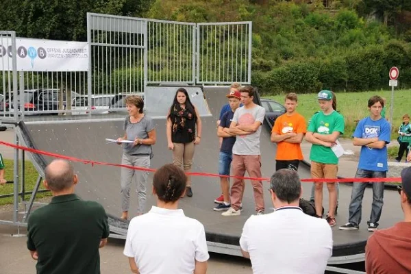Planning, assembly, and inauguration of the miniramp in Wangen-Brüttisellen