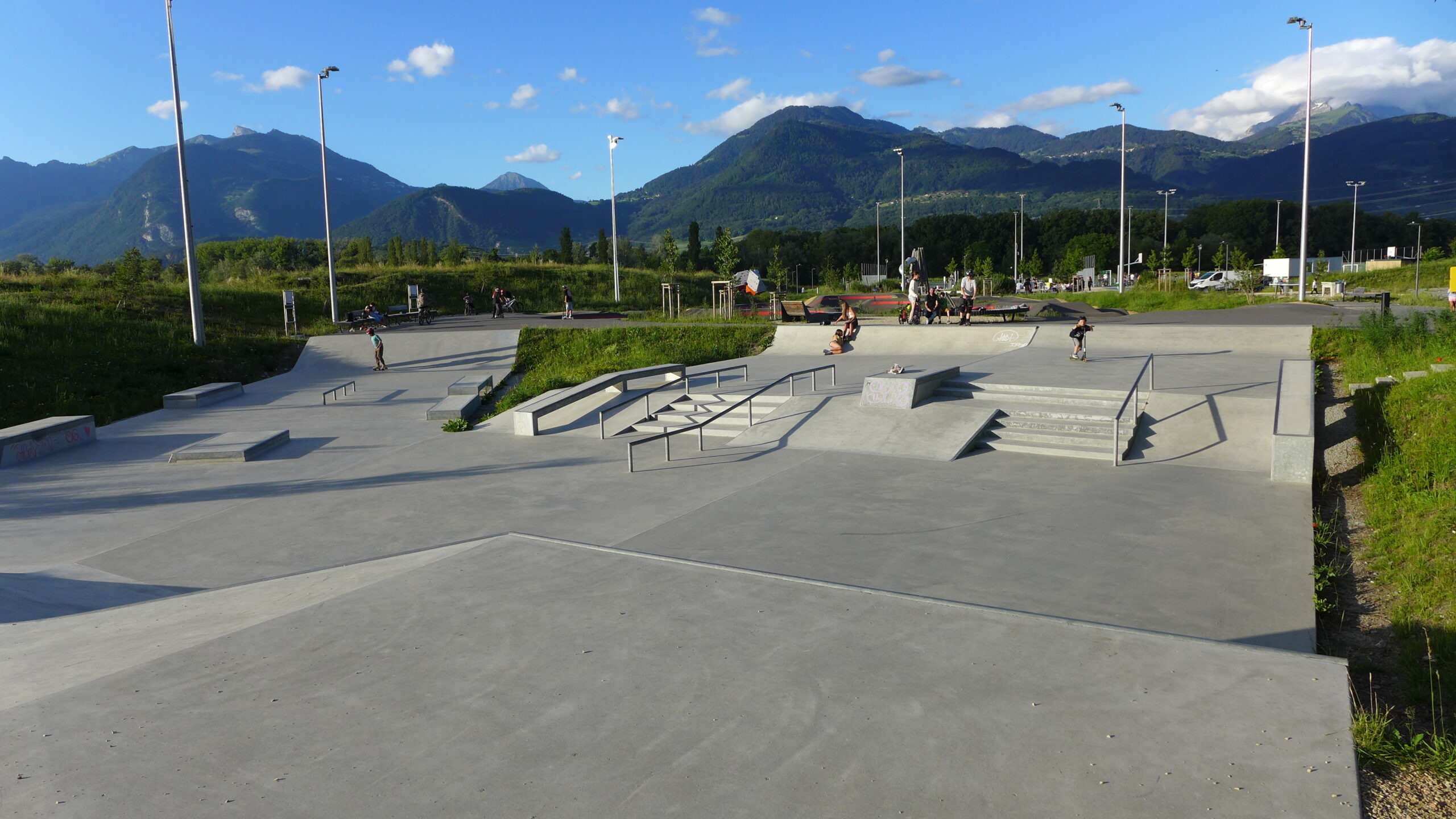 CH Monthey – A concrete skatepark for the Verney sports zone