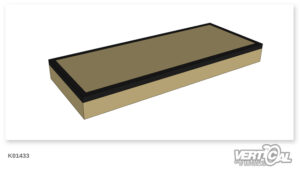 Wheelie Table 200 2m Wood