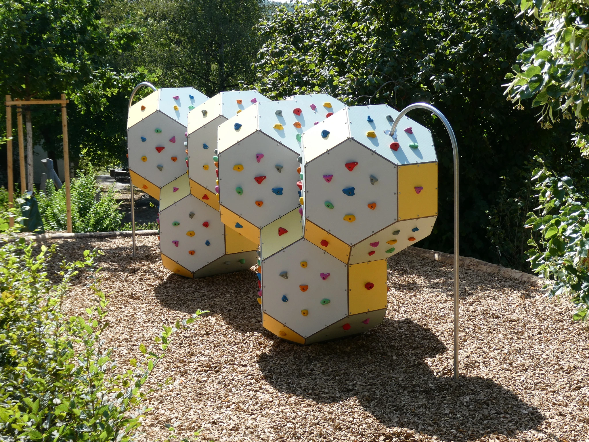 CH Zurich - Cube de grimpe 7 faces pour l’école à journée continue Heubeeribüel