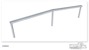 Rail Roof Rectangular Tube 3m