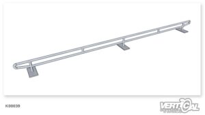 Rail Straight round Tube Ship Style 6m