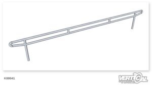 Rail Straight round Tube Ship Style 4.5m