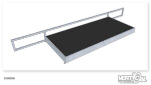 Wheelie Table 200 3m + Rail straight S