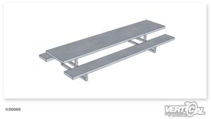 Pick Nick Table Steel 300 600 X 2.9m
