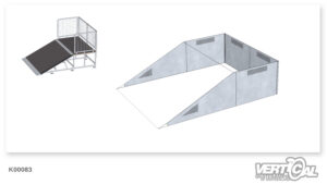 Enclosure for Bank 950 25° 2.64m