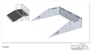 Enclosure for Bank 950 25° 3.96m