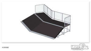 Bank 950 25° 2 x 3.96m Hip 30°