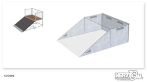 Enclosure for Bank 1200 30° 3m