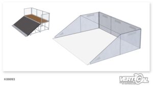 Enclosure for Bank 1200 30° 4.5m