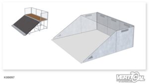 Enclosure for Bank 1500 30° 4.5m