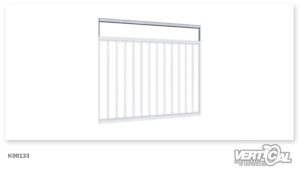 Security back railing increase 0.2m