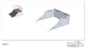 Habillage pour Quarterpipe 1200 3m