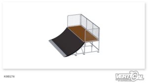 Quarterpipe 1200 4.5m