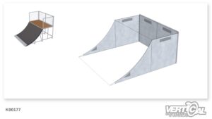 Enclosure for Quarterpipe 1500 3m