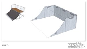 Enclosure for Quarterpipe 1500 4.5m