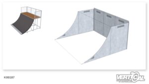 Chiusura per Quarterpipe 2000 4.5m