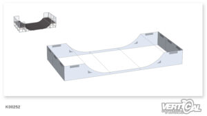 Enclosure for Microramp 950 3.96m
