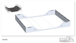 Enclosure for Microramp 950 6.60m