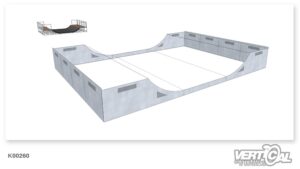 Enclosure for Miniramp 1000 6m