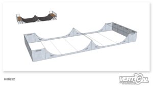 Enclosure for Miniramp Spine 1400 6m