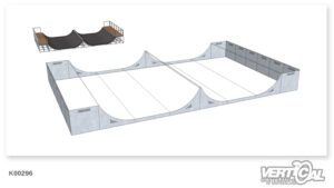 Enclosure for Miniramp Spine 1400 9m