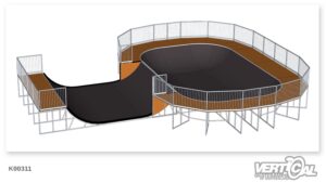 Miniramp 1400 6m Spine Bowl 360