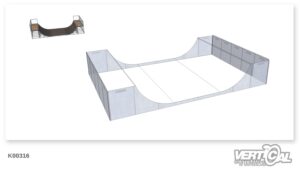 Habillage pour minirampe 1900 7,5 m