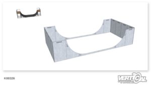 Enclosure for Midiramp 2550 6m