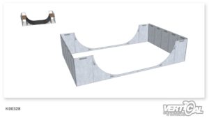 Enclosure for Midiramp 2550 7.5m