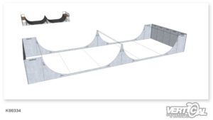 Enclosure for Spine Midiramp 2550 7.5m