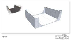 Habillage pour Halfpipe « Kingsize 4 » 4500 12m