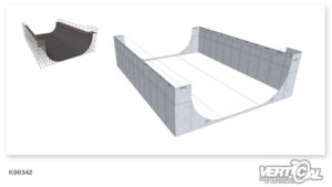 Habillage pour Halfpipe « Kingsize 4 » 4500 18m