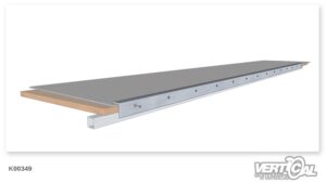 Grindable steel protector L straight