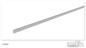 Flat steel section straight