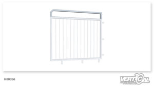 Security side railing increase 0.2m