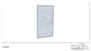 Porte de service 1,80 m