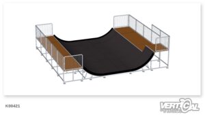 Miniramp 1000 7.5m + Left Extension 1.5m