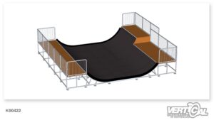 Miniramp 1000 7.5m + Right Extension 3m